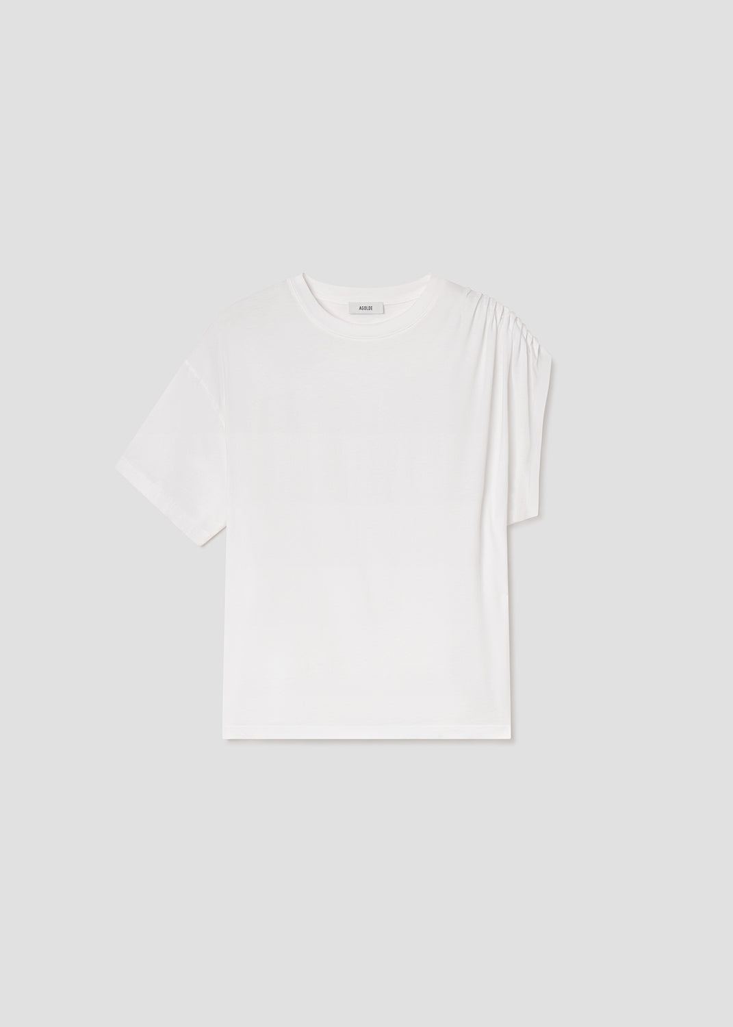 Women Roma T Shirt in White - Agolde