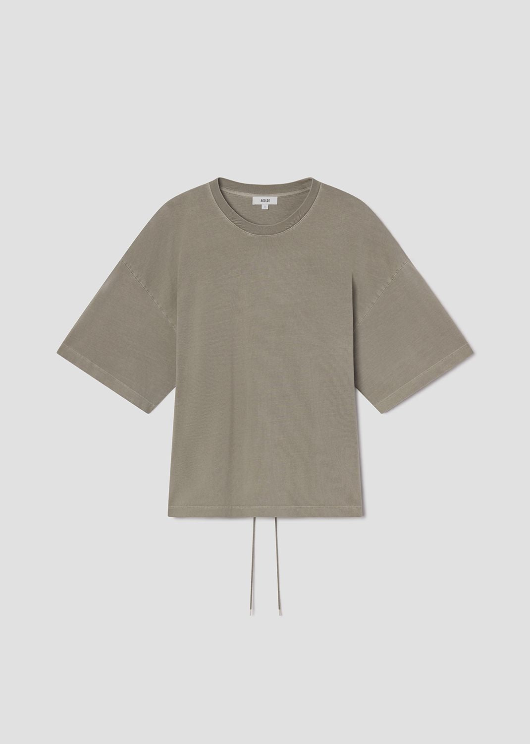Women Ellery Tee in Drab - Agolde