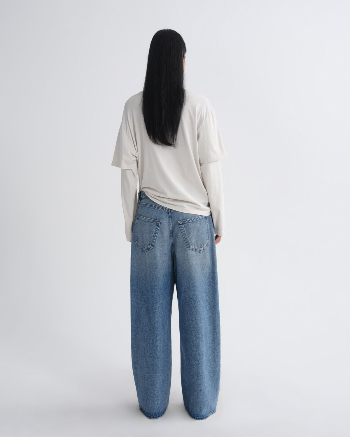 Women rounded baggy downplay - Agolde