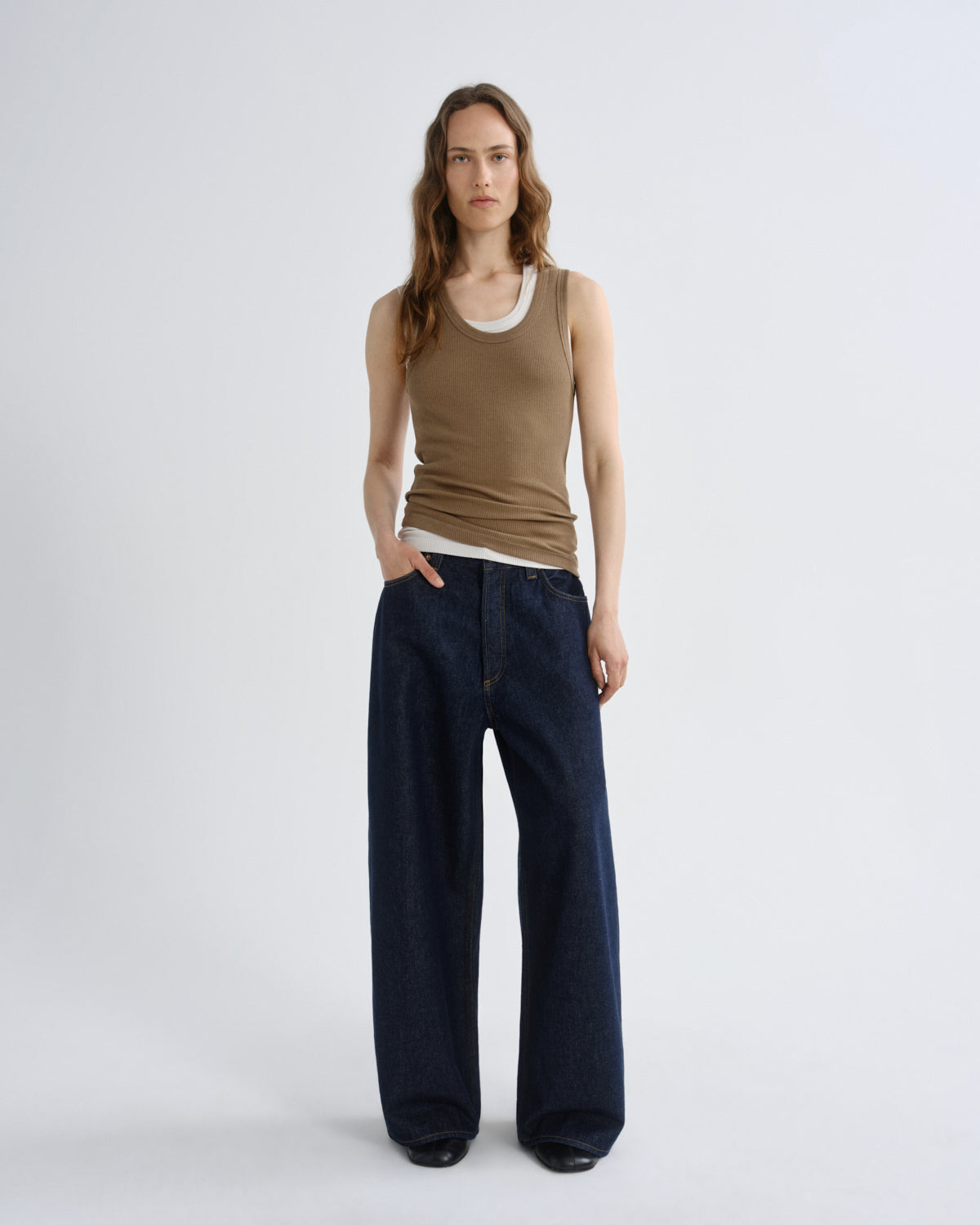 Women rounded baggy rinse - Agolde
