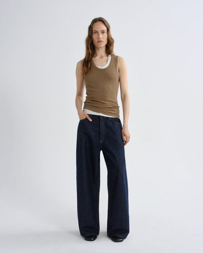 Women rounded baggy rinse - Agolde