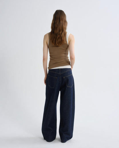 Women rounded baggy rinse - Agolde