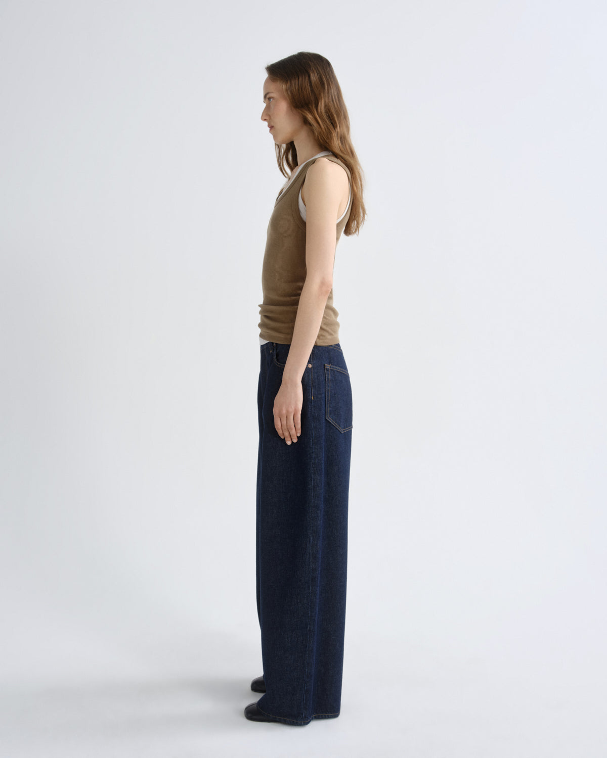Women rounded baggy rinse - Agolde