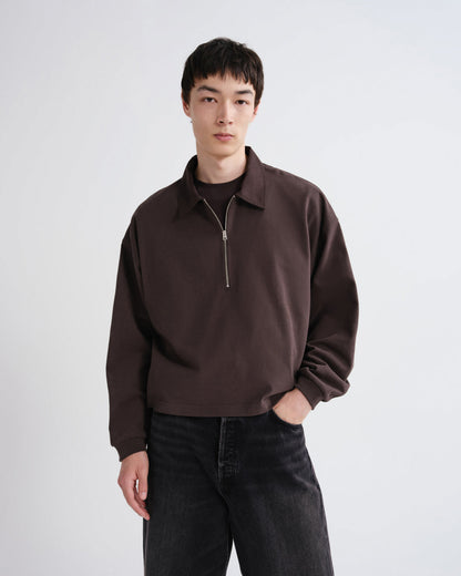Men Darius Polo in Forge - Agolde