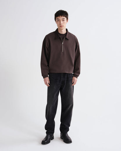 Men Darius Polo in Forge - Agolde