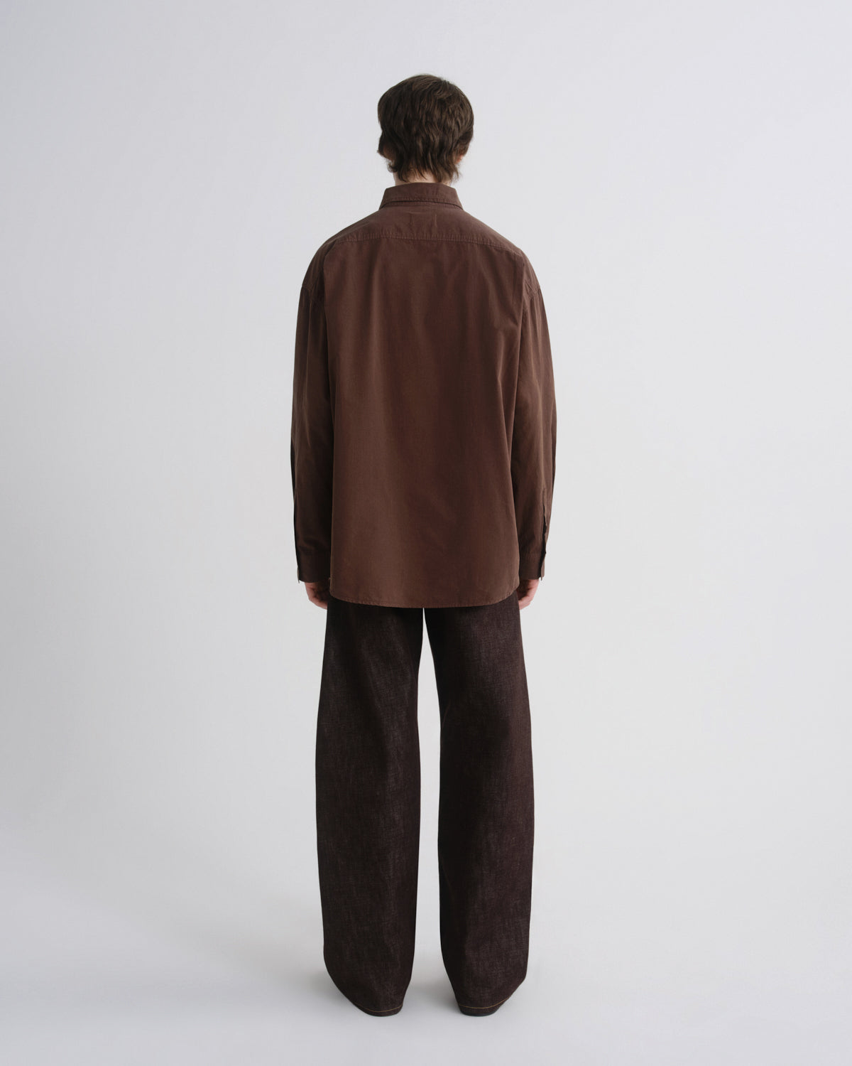 Men Clark Shirt in Bitter - Agolde