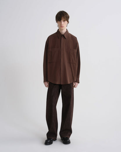 Men Clark Shirt in Bitter - Agolde