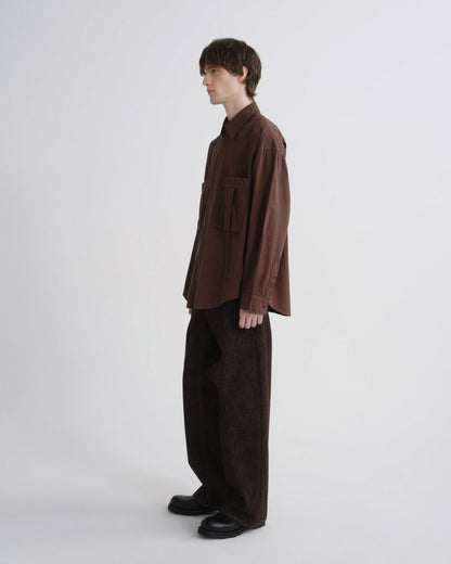 Men Clark Shirt in Bitter - Agolde