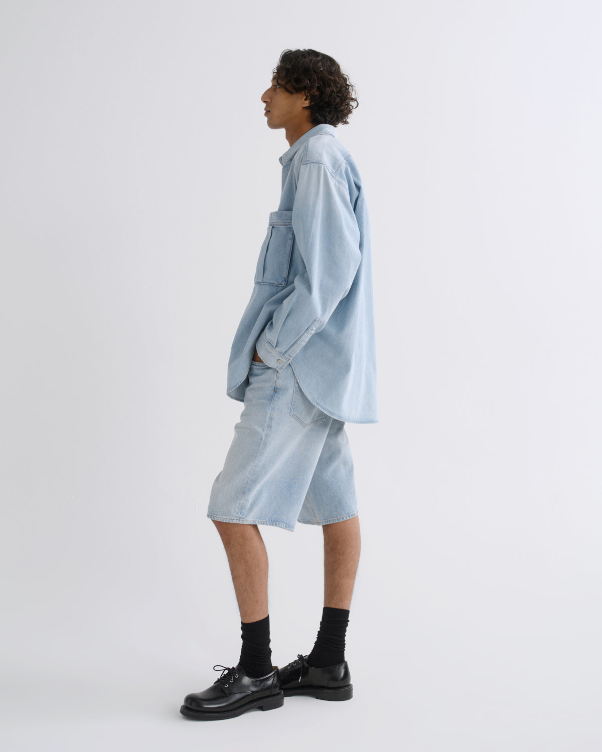 Men Clark Shirt in Premise - Agolde