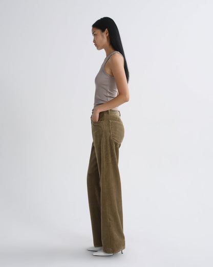 Women andre racer tank taupe - Agolde