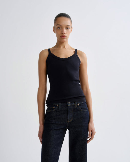 Women Jordan Tank in Mirage - Agolde