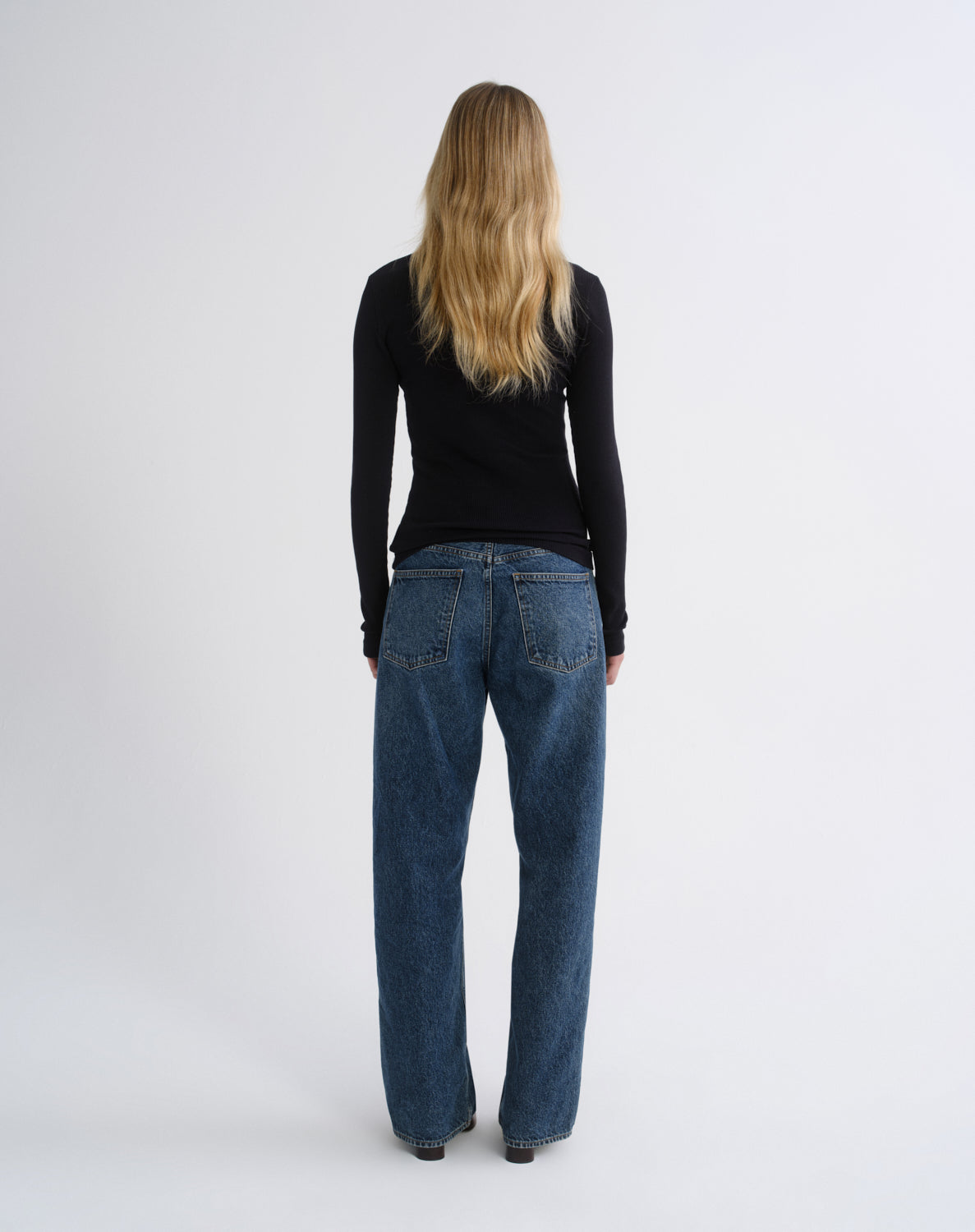 Women amica zip polo obscura - Agolde
