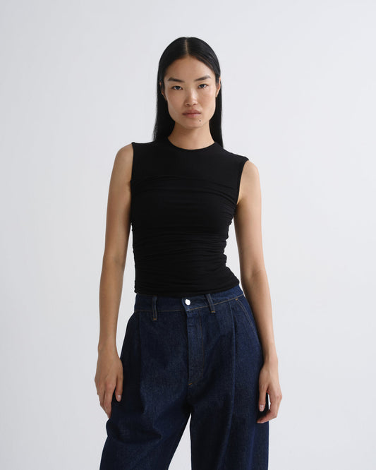 Women theodore tank black - Agolde