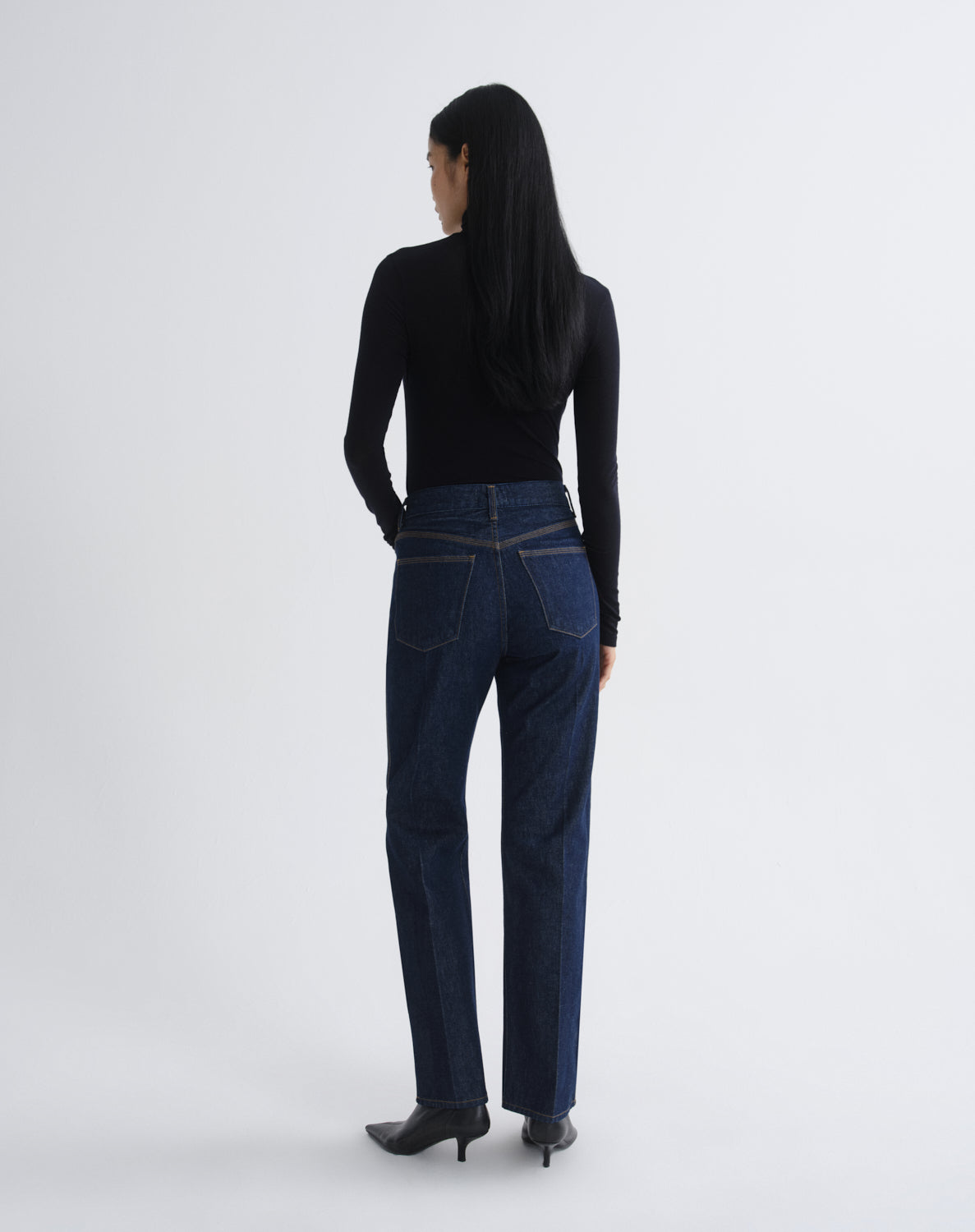 Women pascale turtleneck obscura - Agolde