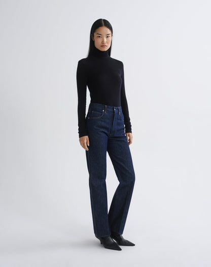 Women pascale turtleneck obscura - Agolde