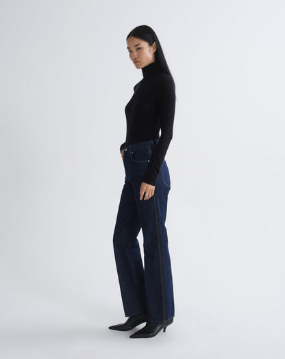 Women pascale turtleneck obscura - Agolde