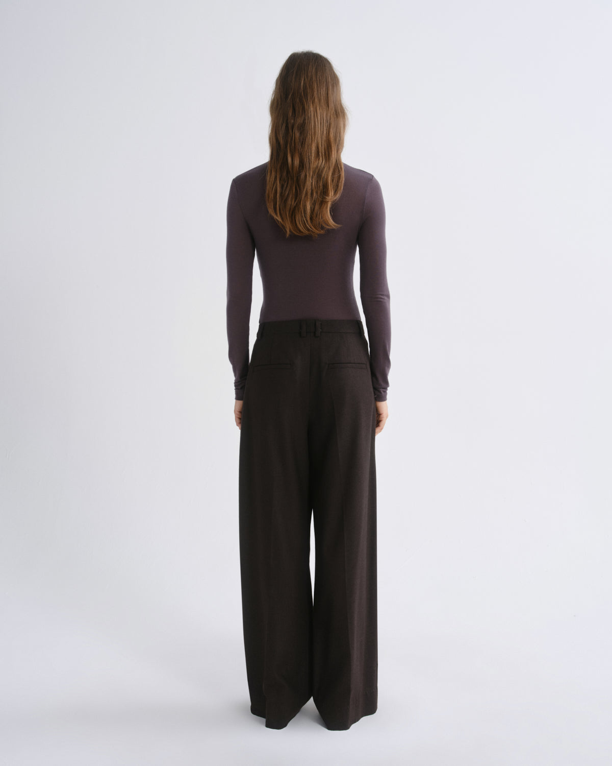 Women pascale turtleneck raisin - Agolde